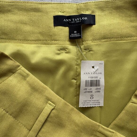 Ann Taylor Size 8 NWT Fully Lined Mini Skirt - Chic & Stylish Girl Boss NEW - Picture 2 of 4